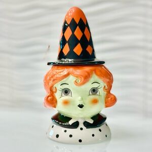 Johanna Parker Carnival Cottage Witch Canister